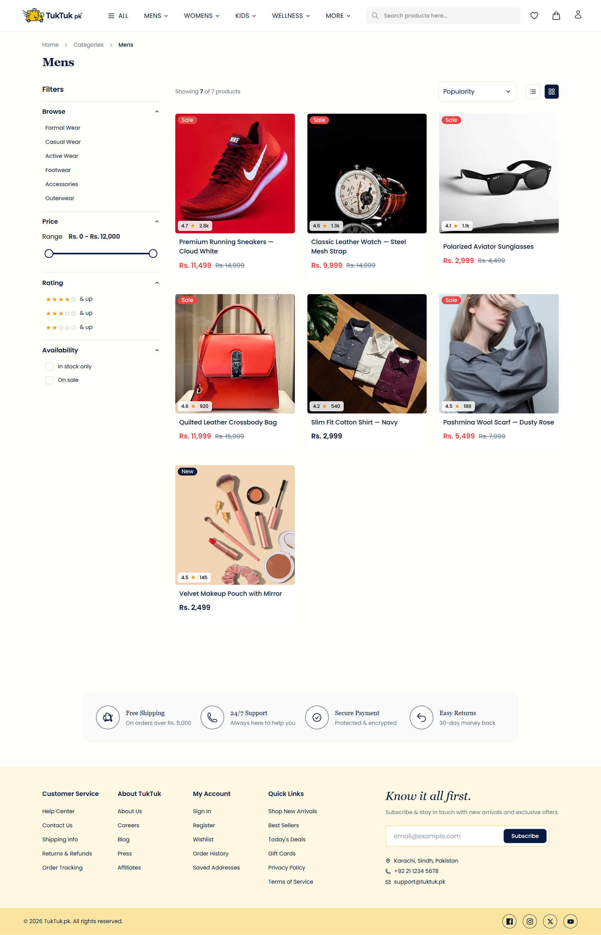 Category Page Preview