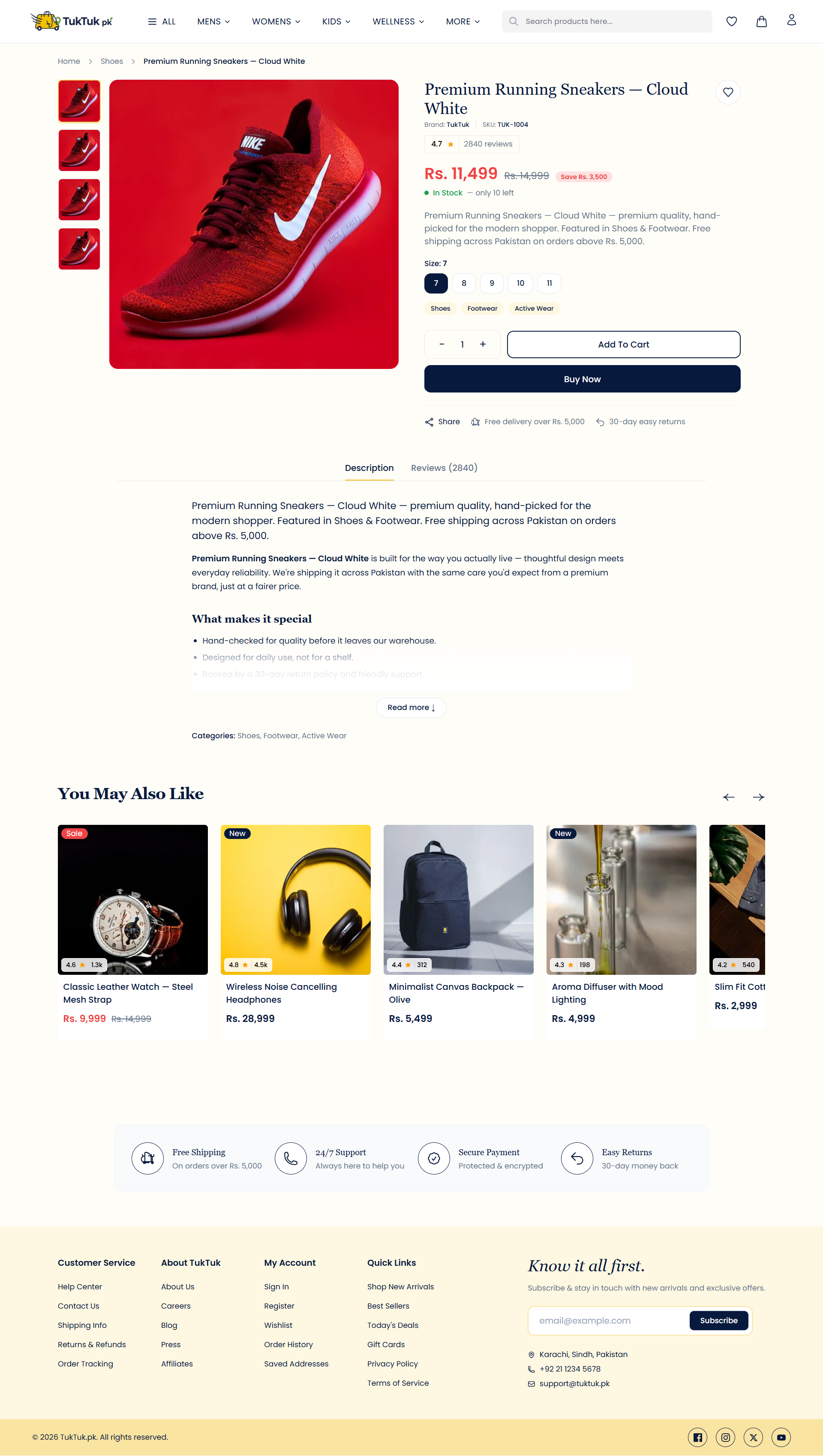 Product Page Preview